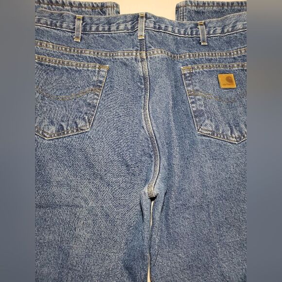 Relaxed-Fit Straight-Leg Fleece Lined Jean Size 38 x 32 - Picture 9 of 13